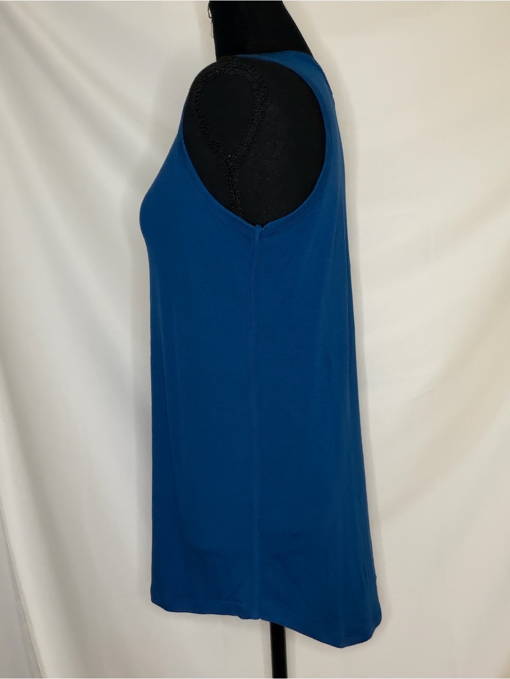 BLUE ATHLETA RELAXED SLEEVELESS TANK TOP - Picture 2 of 6
